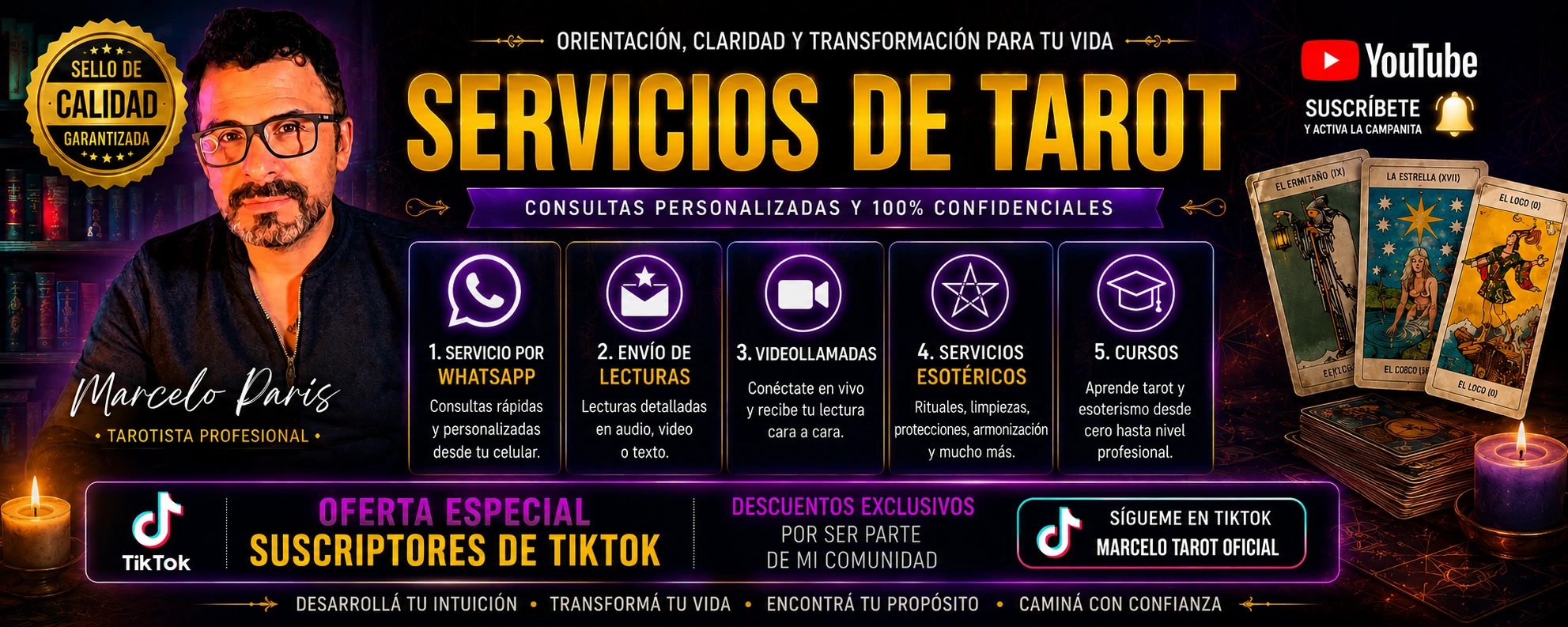 Marcelo Tarot - Descubre tu Destino